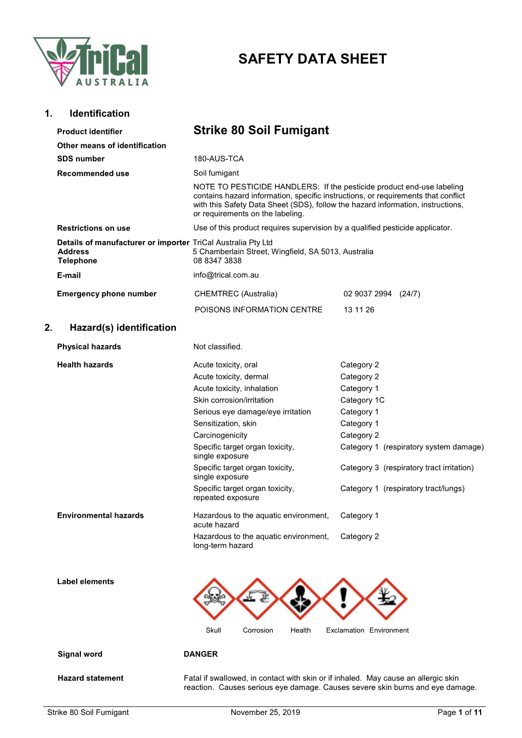 Download Safety Data Sheet (SDS)