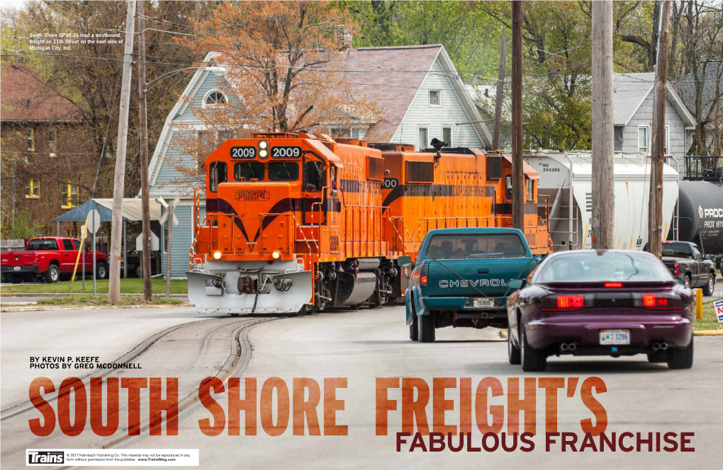 South Shore Freight's Fabulous Franchise