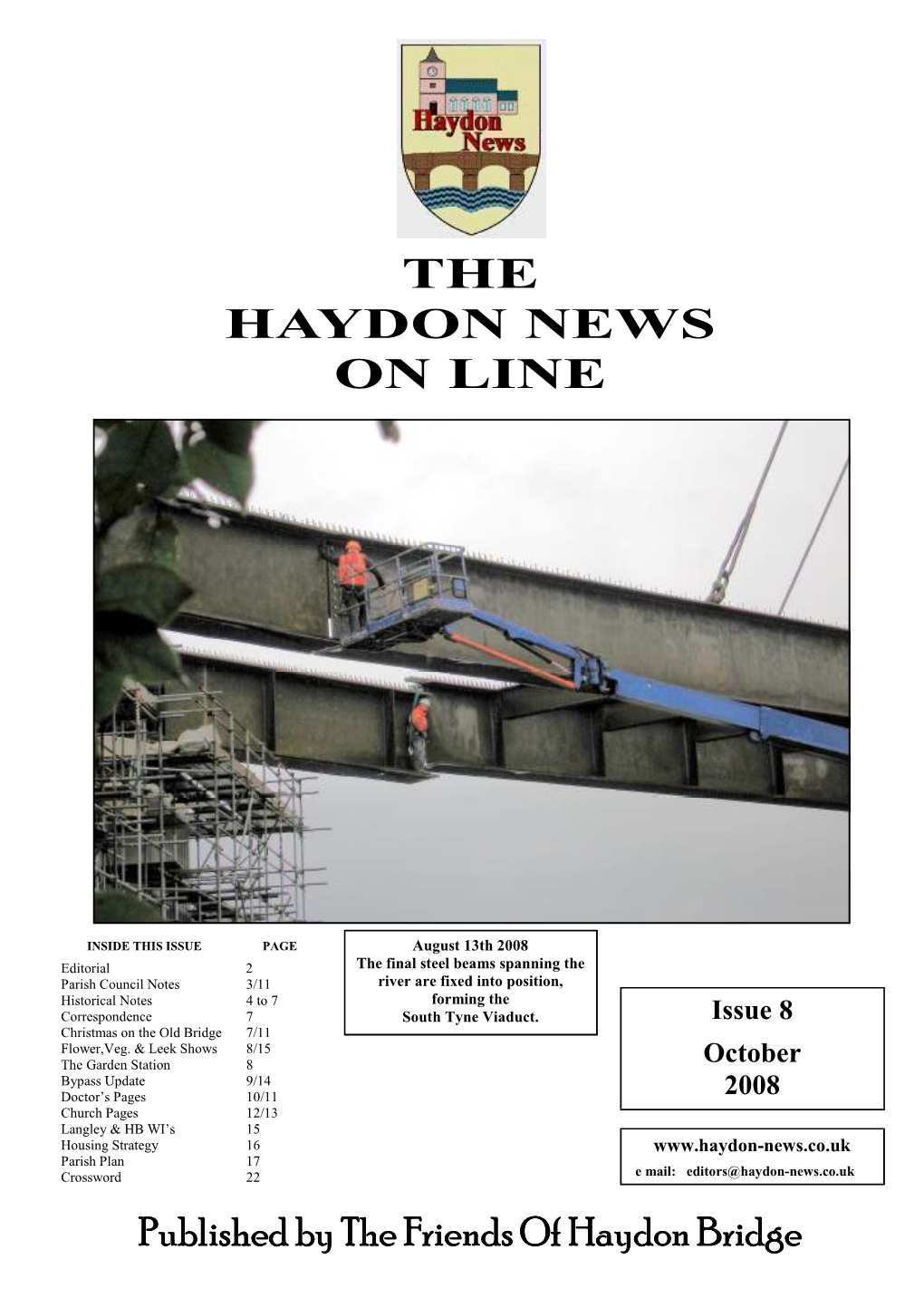 The Haydon News on Line