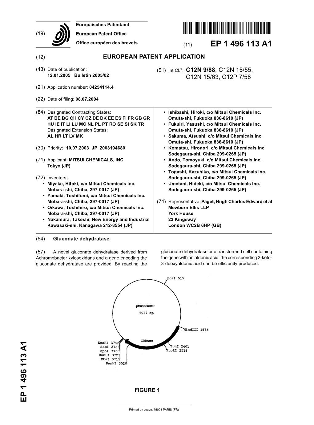 Gluconate Dehydratase