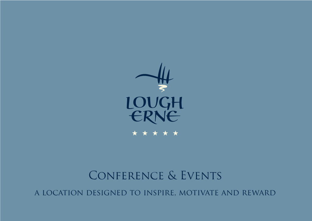 Conference & Events Brochureplease Click Here To