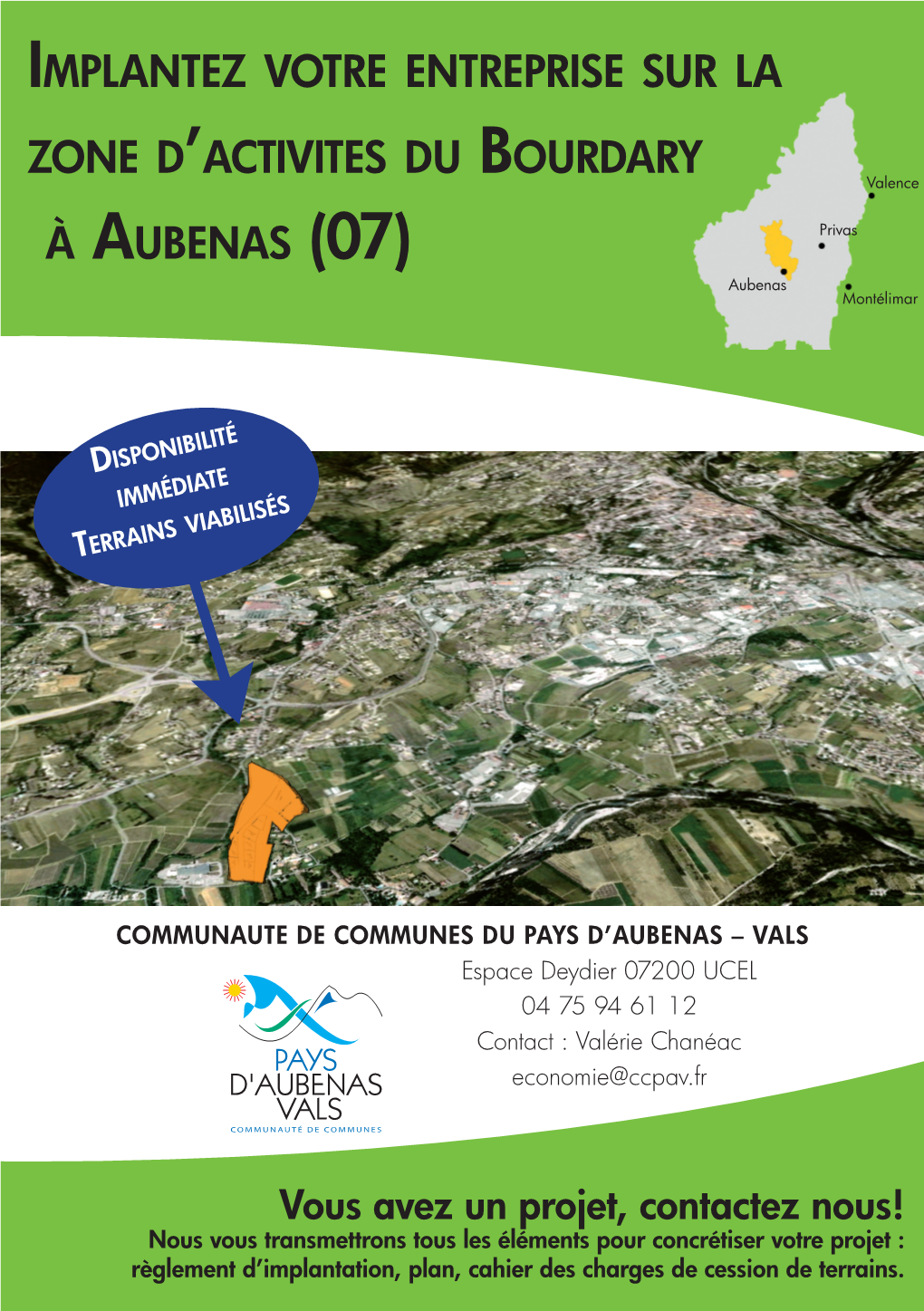 Zone D'activites Du Bourdary À Aubenas