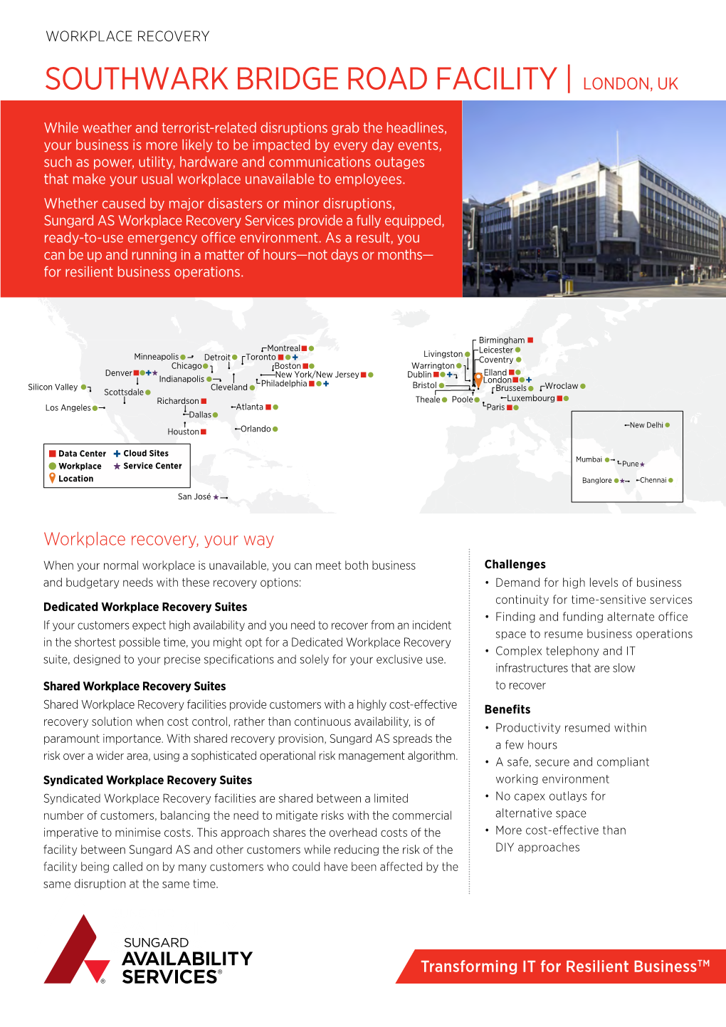 Southwark Bridge Road Facility | London, Uk