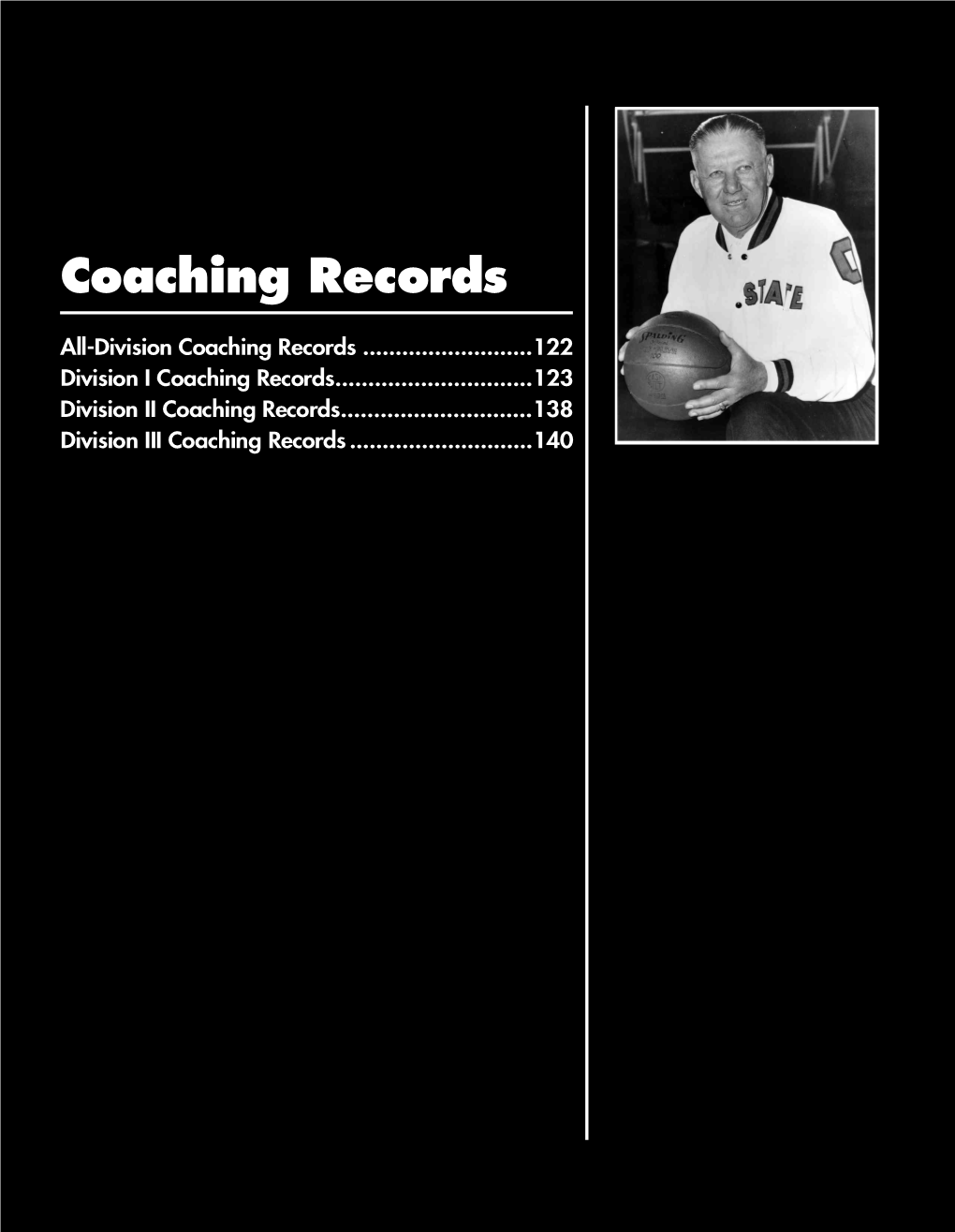 Coaching Record S