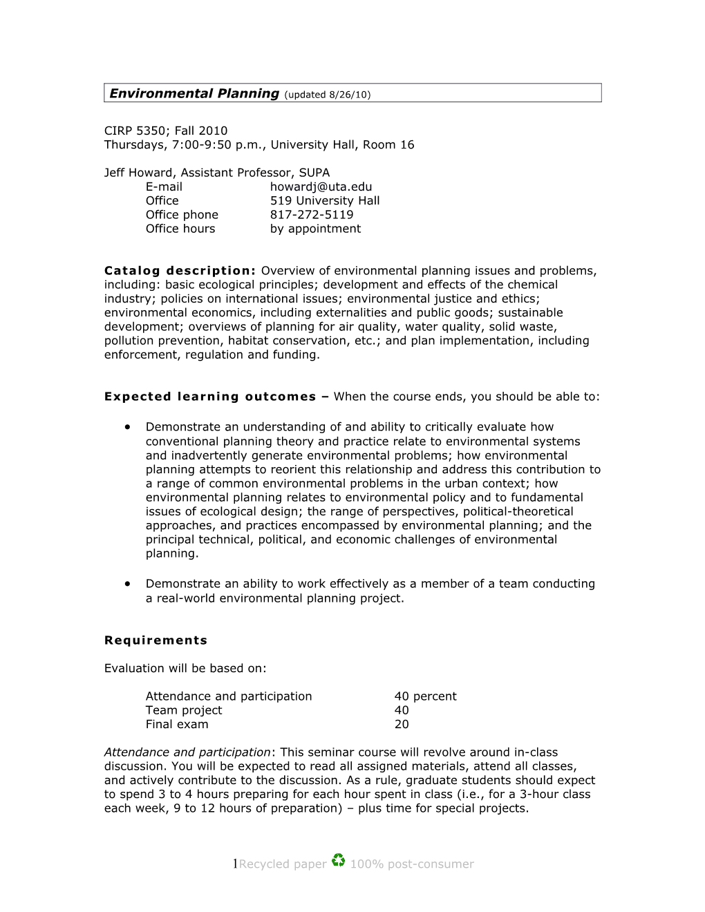 Social Policy Formation (Revised 3/31/06)