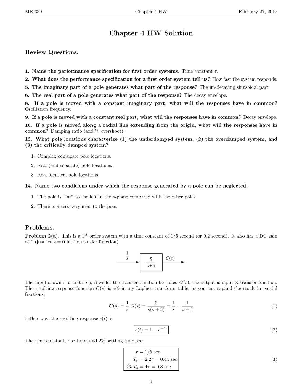 Chapter 4 HW Solution