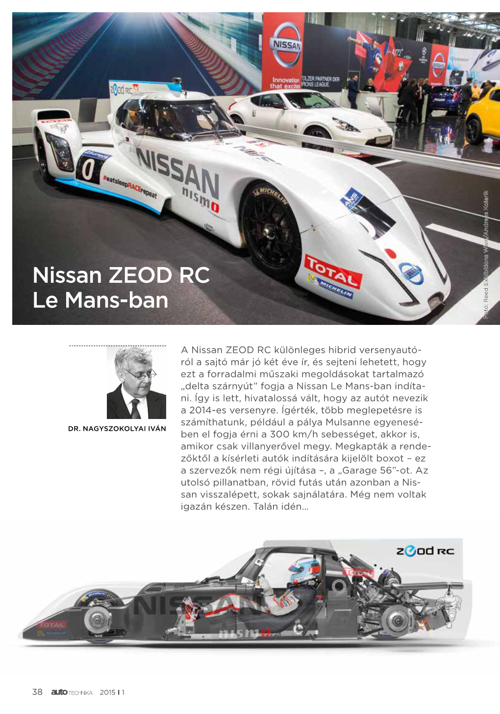 Nissan ZEOD RC Le Mans-Ban Fotó: Reed Exhibitions Wien/Andreas Kolarik