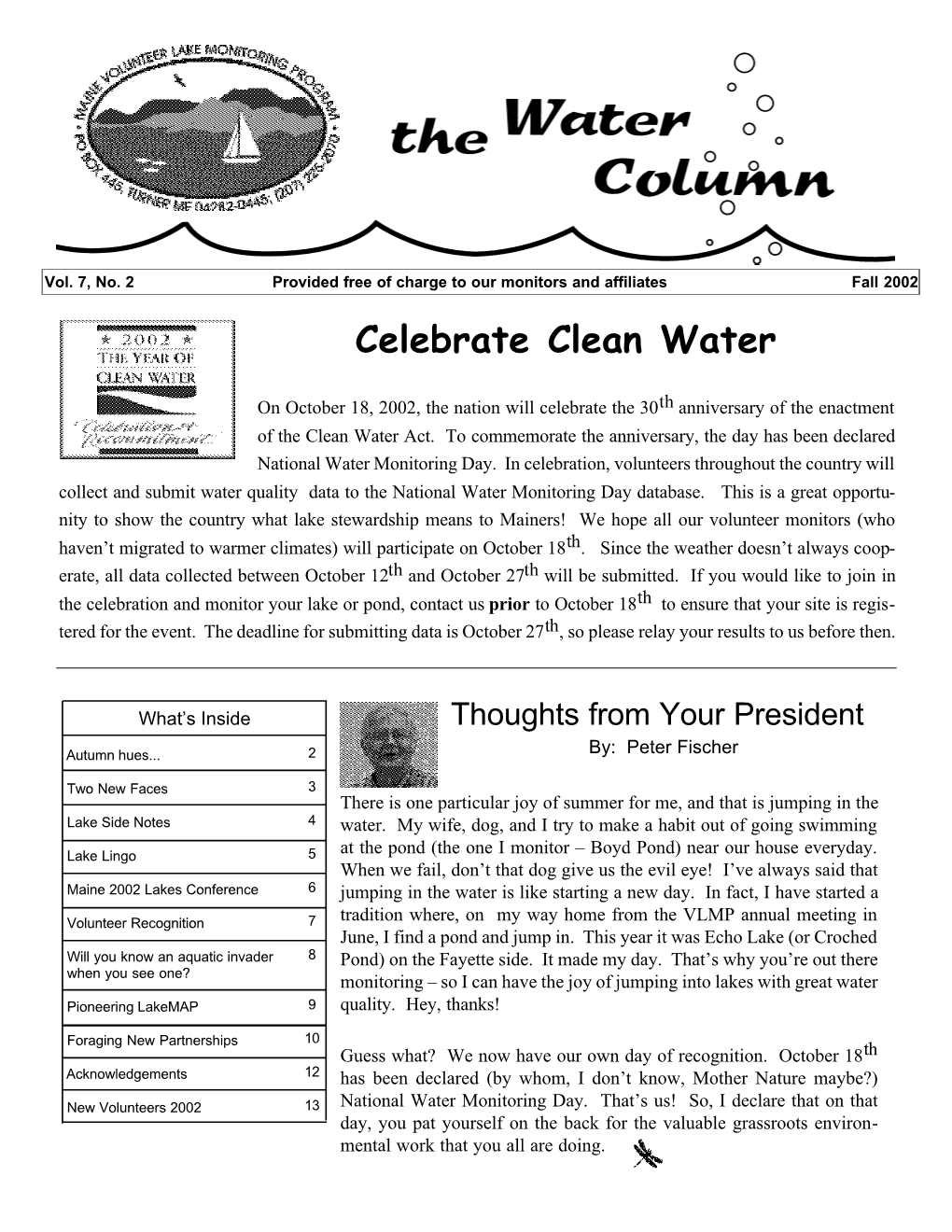 Celebrate Clean Water