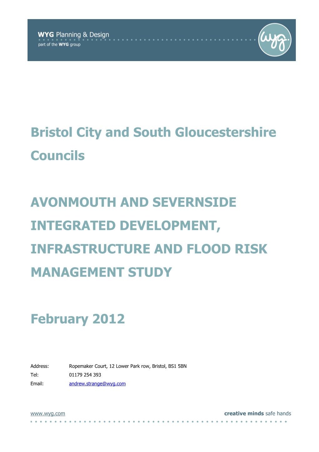 Avonmouth and Severnside Integrated Development, Infrastructure, And