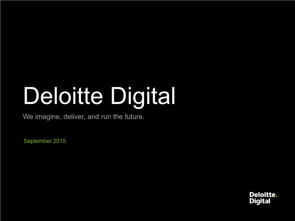 Deloitte Digital 1