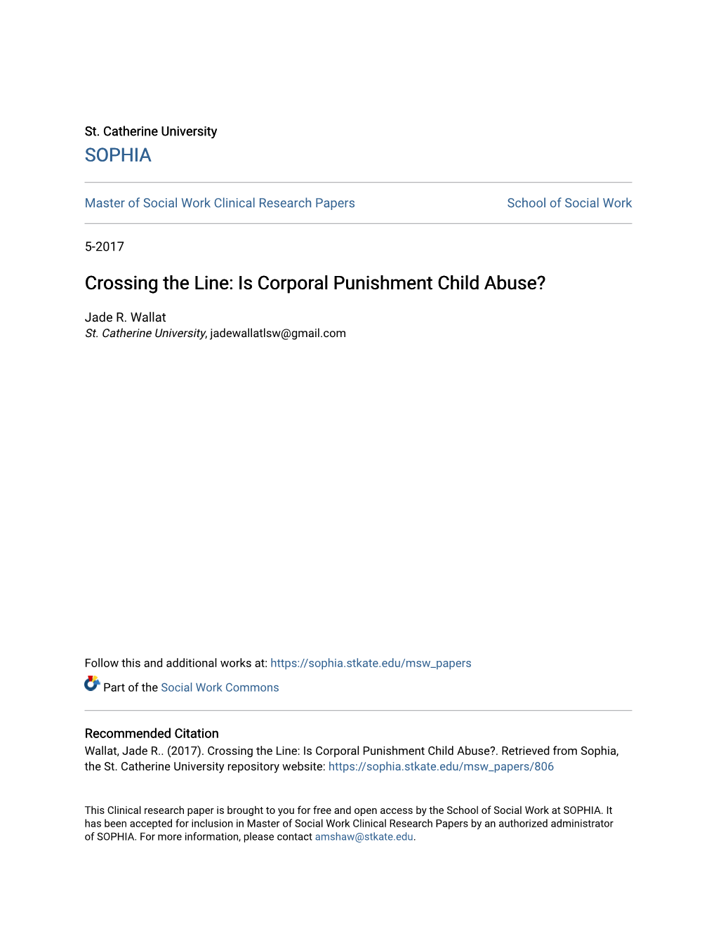 Is Corporal Punishment Child Abuse?