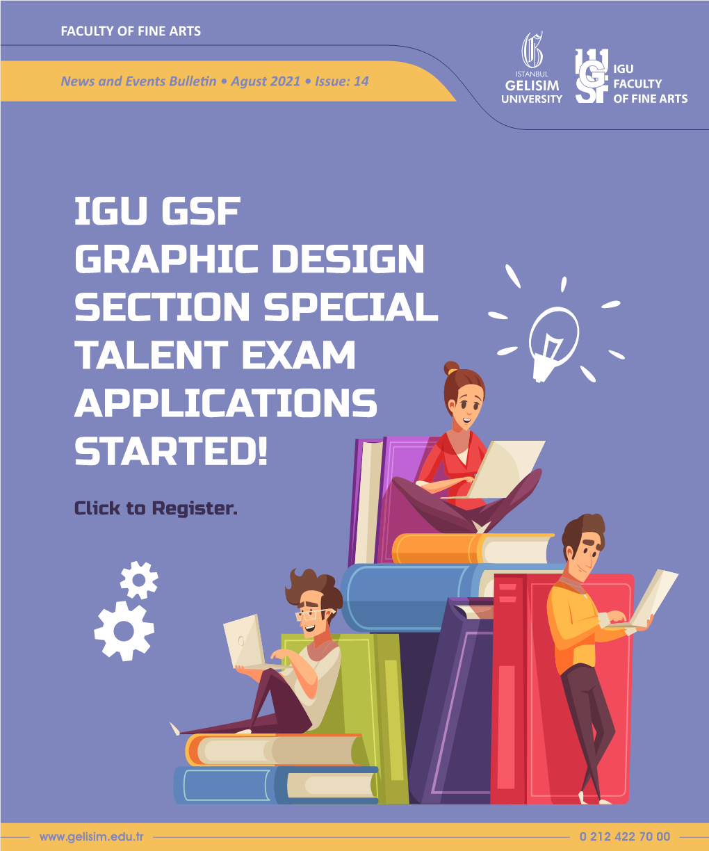 Igu Gsf Graphic Design Section Special Talent Exam Applications Started!