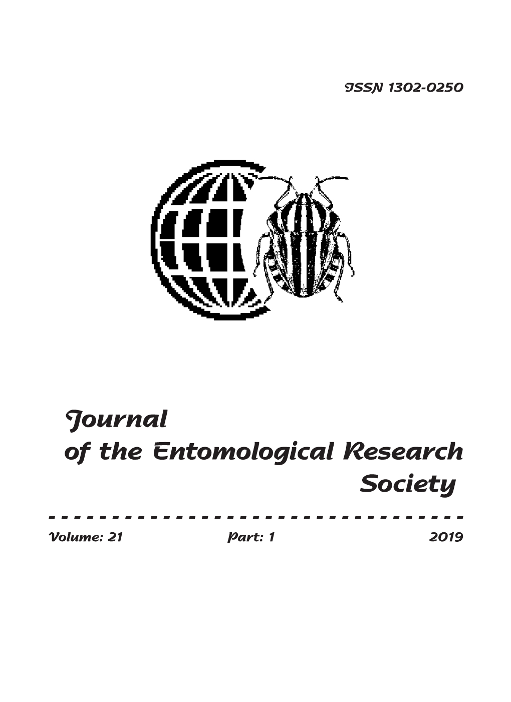 Journal of the Entomological Research Society