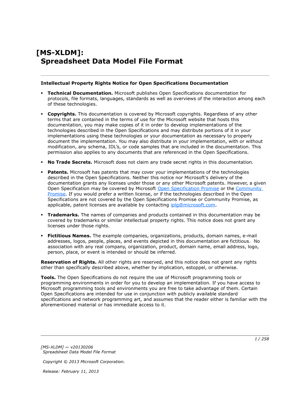 Intellectual Property Rights Notice for Open Specifications Documentation s21