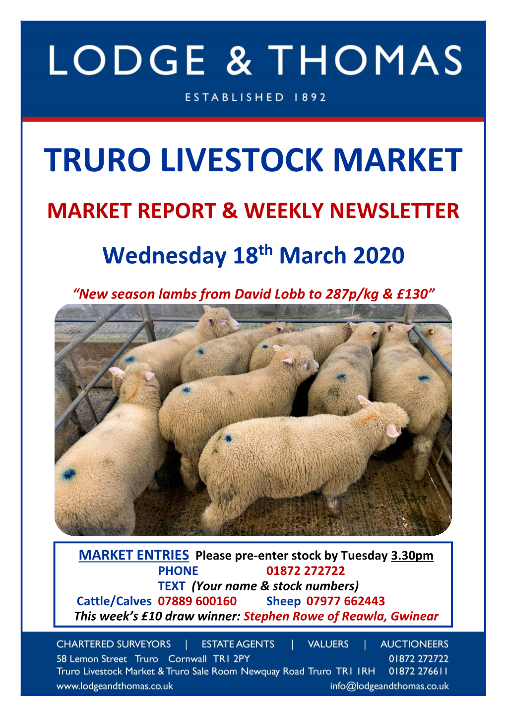 Truro Livestock Market