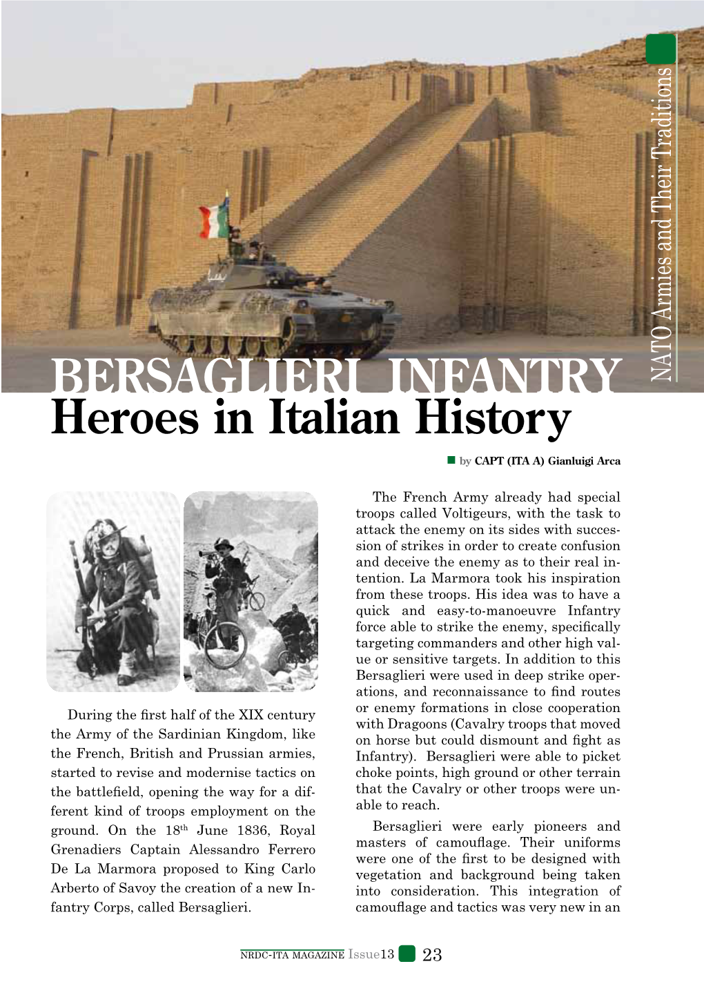 Bersaglieri Infantry Heroes in Italian History