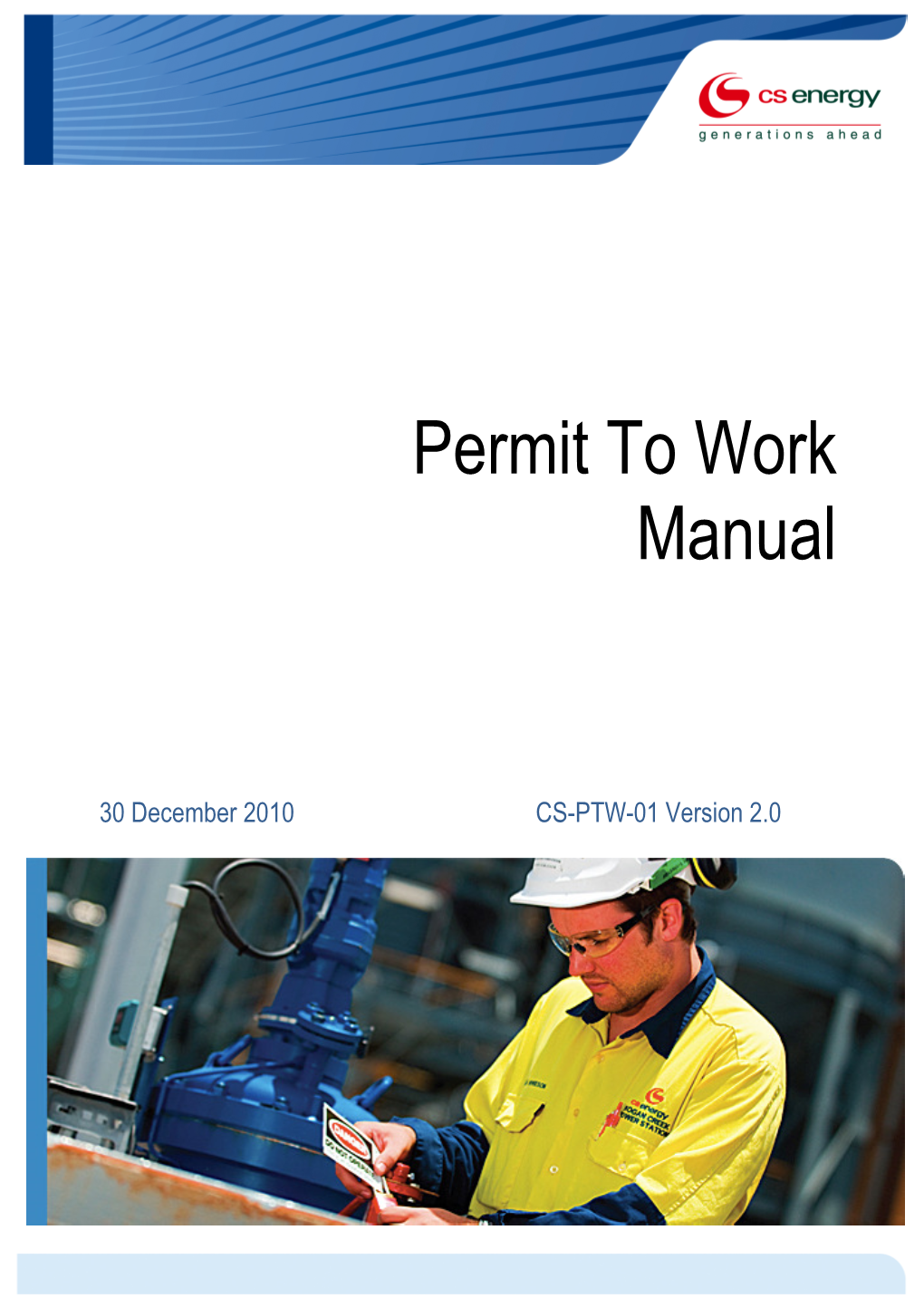 Permit to Work Manual