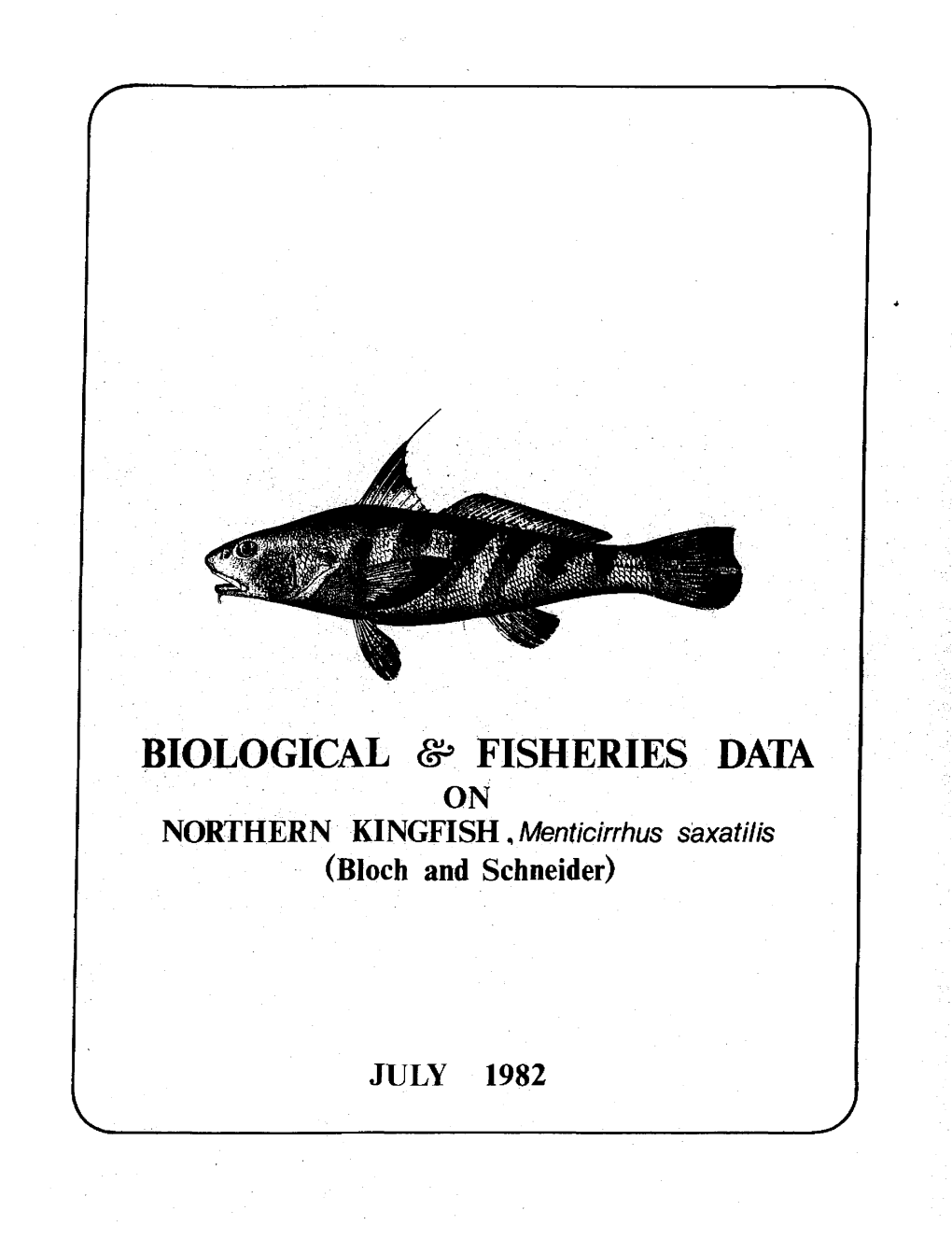 Fisheries Data on Northern·Kingfish