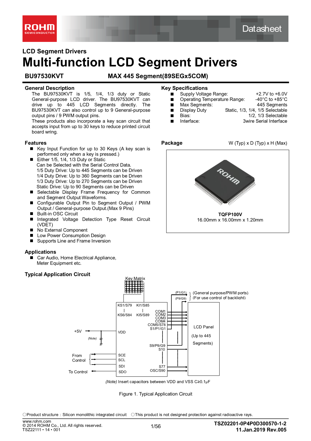 BU97530KVT MAX 445 Segment(89Segx5com)