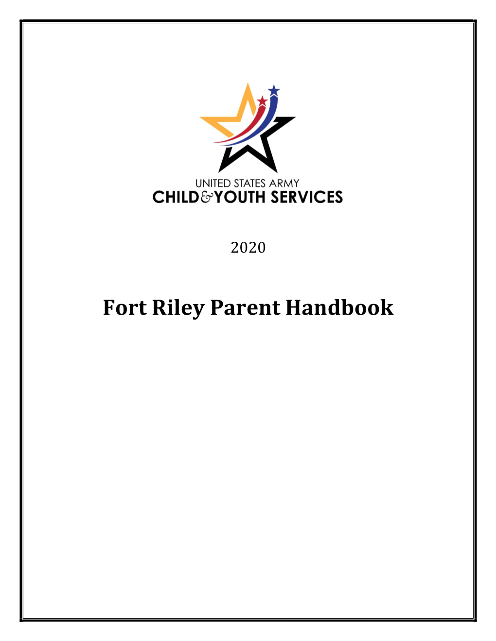 Fort Riley Parent Handbook