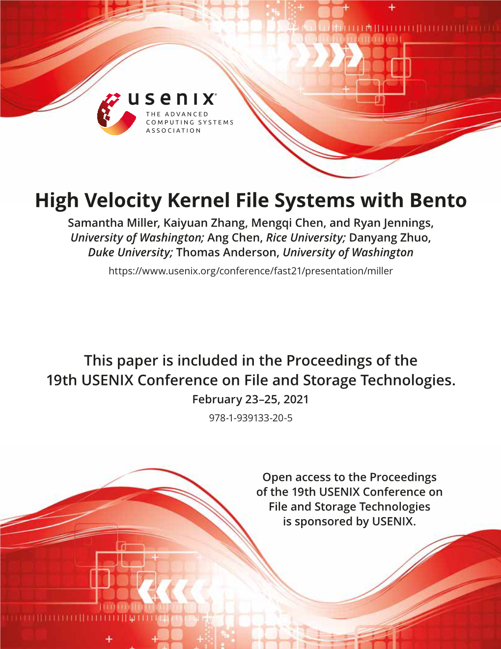 High Velocity Kernel File Systems with Bento