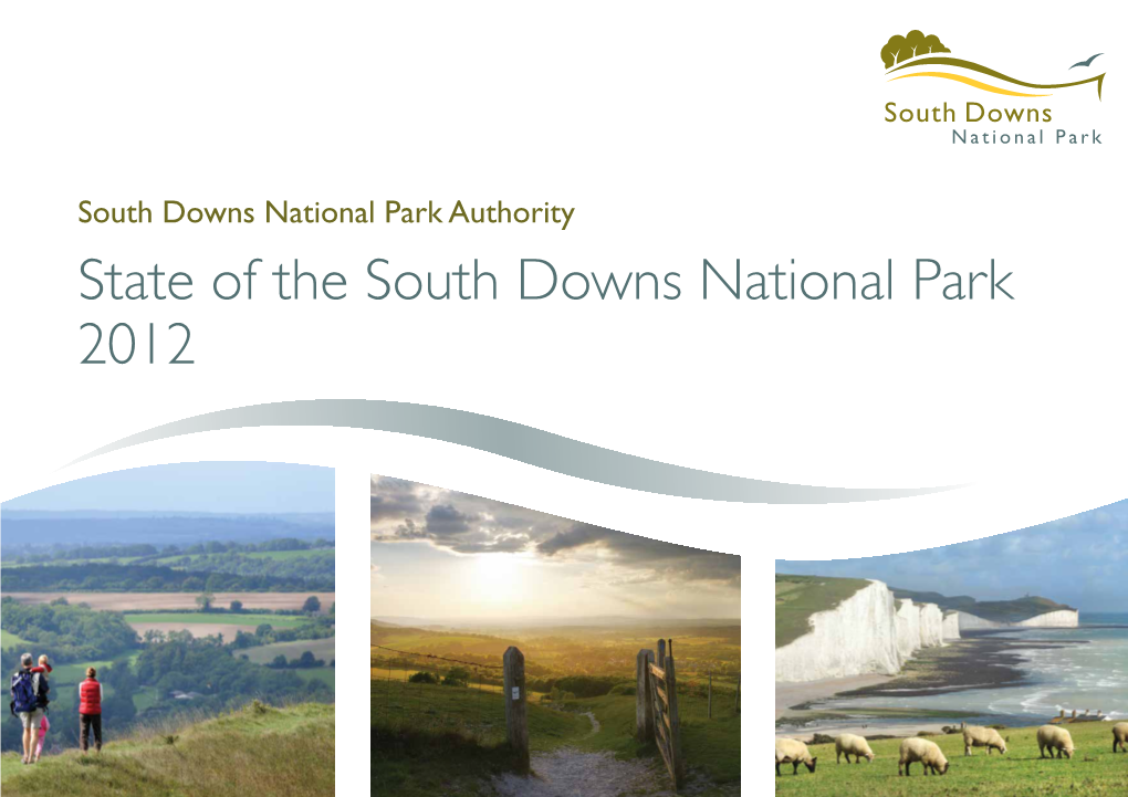 State of the South Downs National Park 2012 Cover and Chapter Photos, Captions and Copyright (Photos Left to Right)
