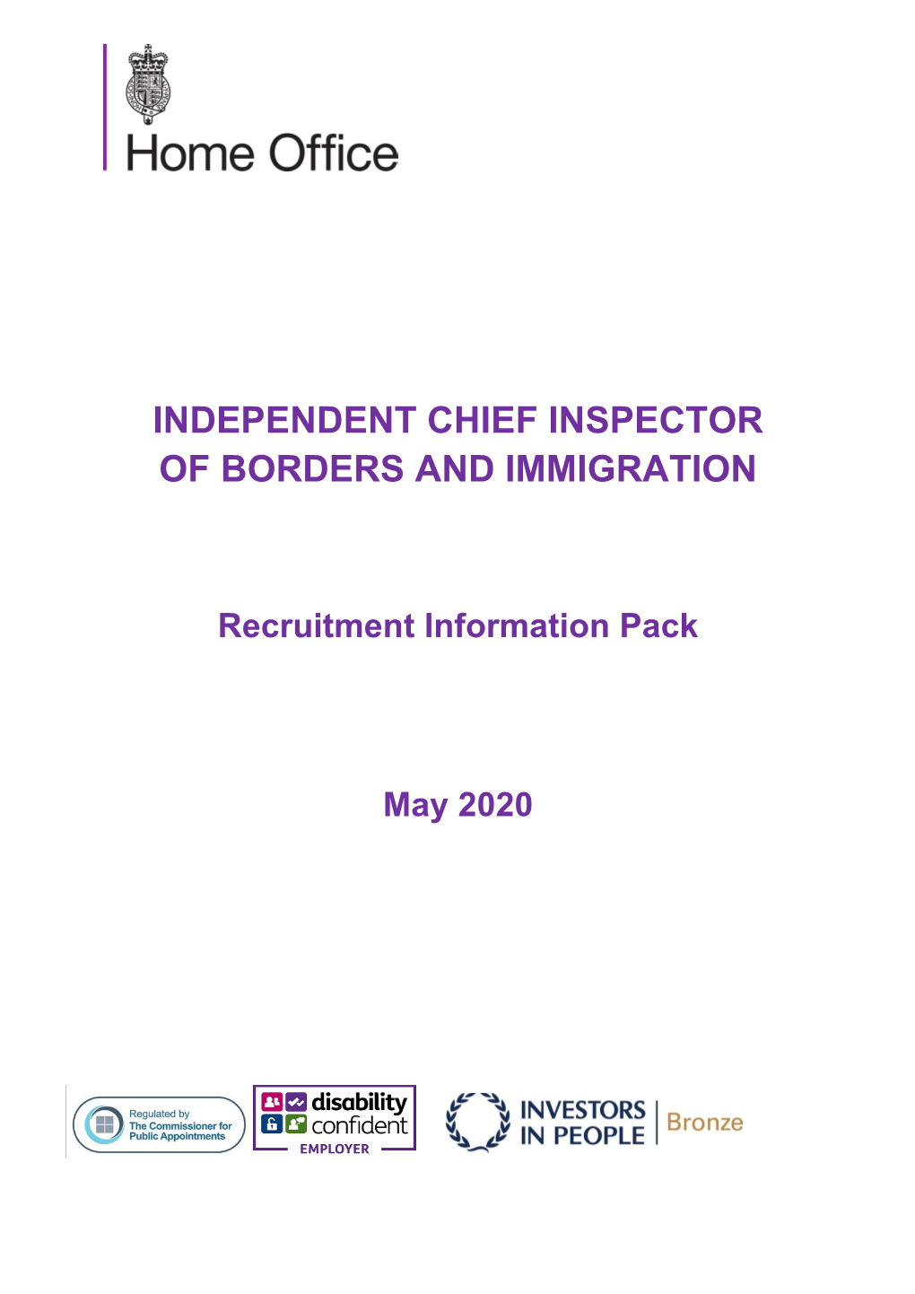 ICIBI Recruitment Pack