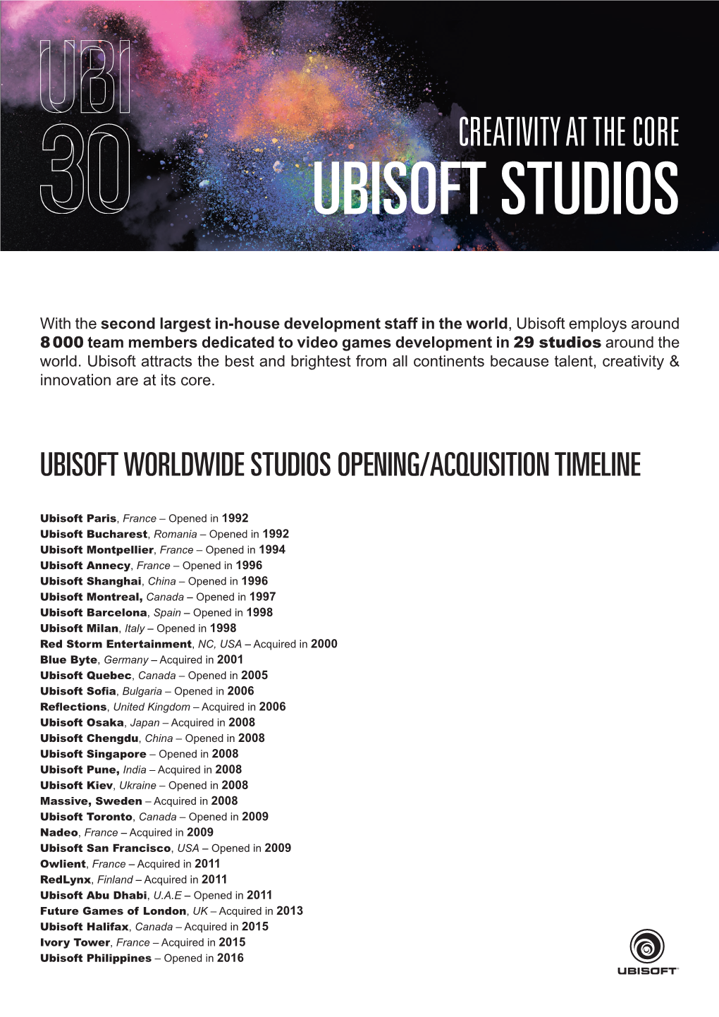 Ubisoft Studios