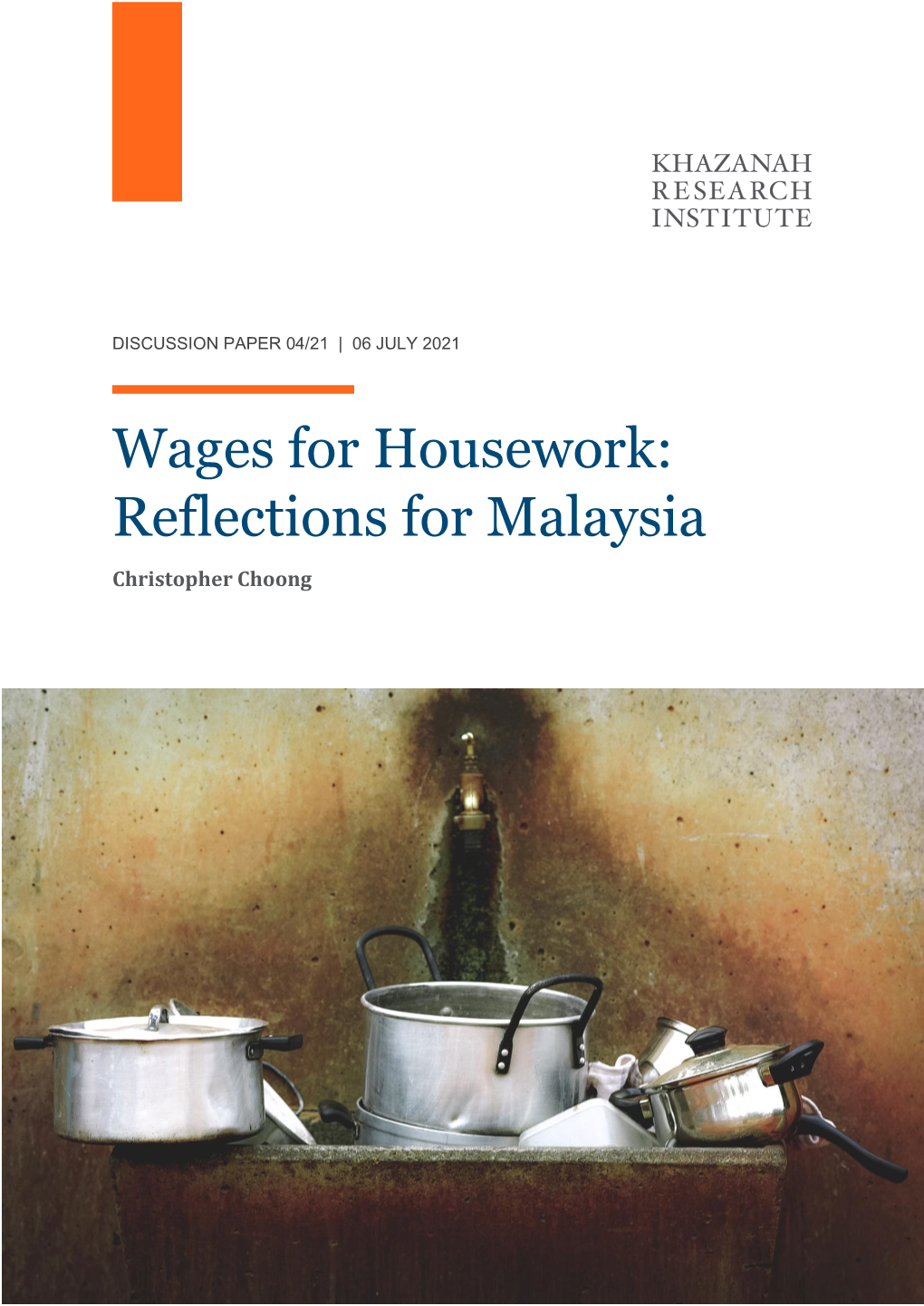 Wages for Housework: Reflections for Malaysia