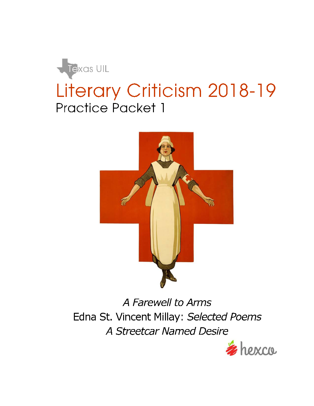 UIL Literary Criticism 2018-2019 Practice Test Packets