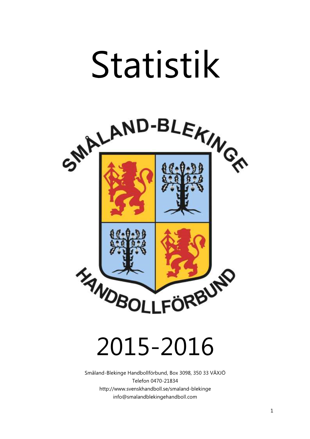 Statistikbilaga 2015/2016