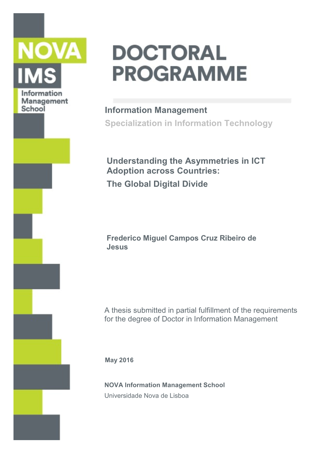 Understanding the Asymmetries in ICT Adoption Across Countries: the Global Digital Divide