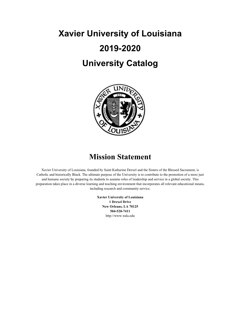 University+Catalog+2019-2020.Pdf