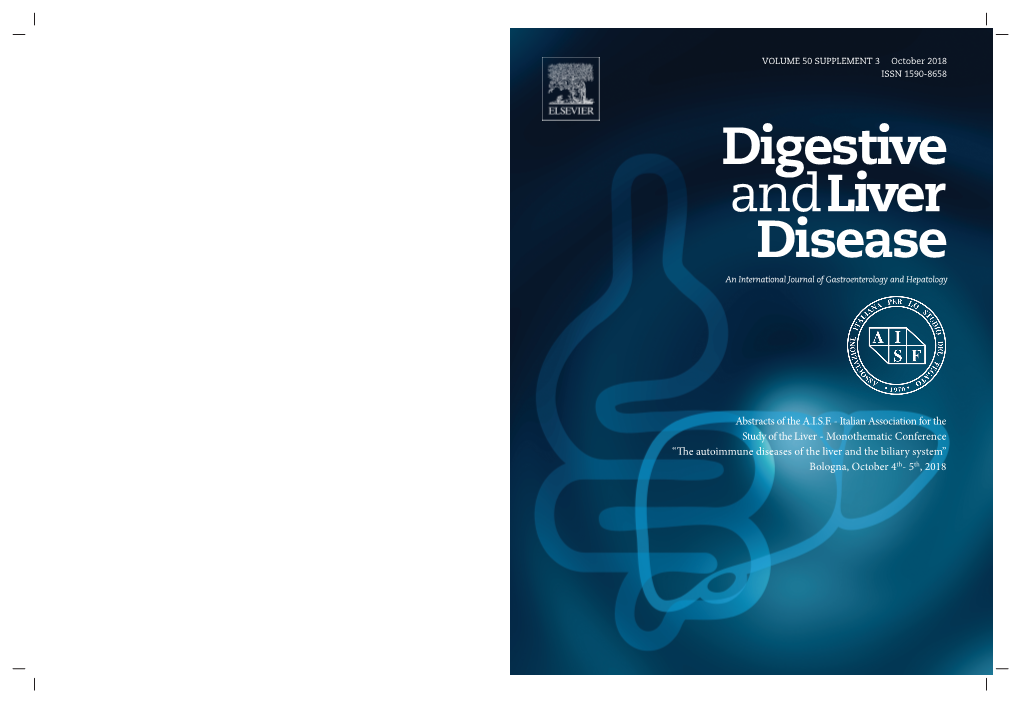 Digestive and Liver Disease an International Journal of Gastroenterology and Hepatology Vol