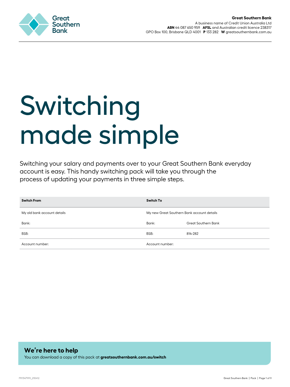 Switching Made Simple Guide