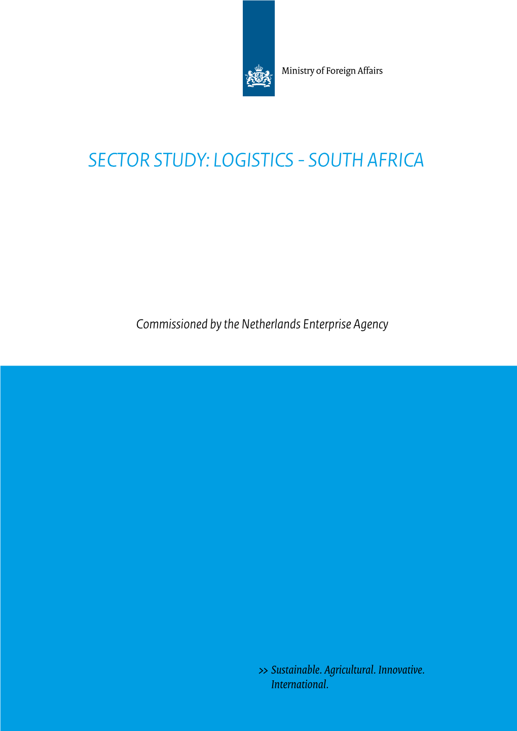 Sector Study Logistics South Africa