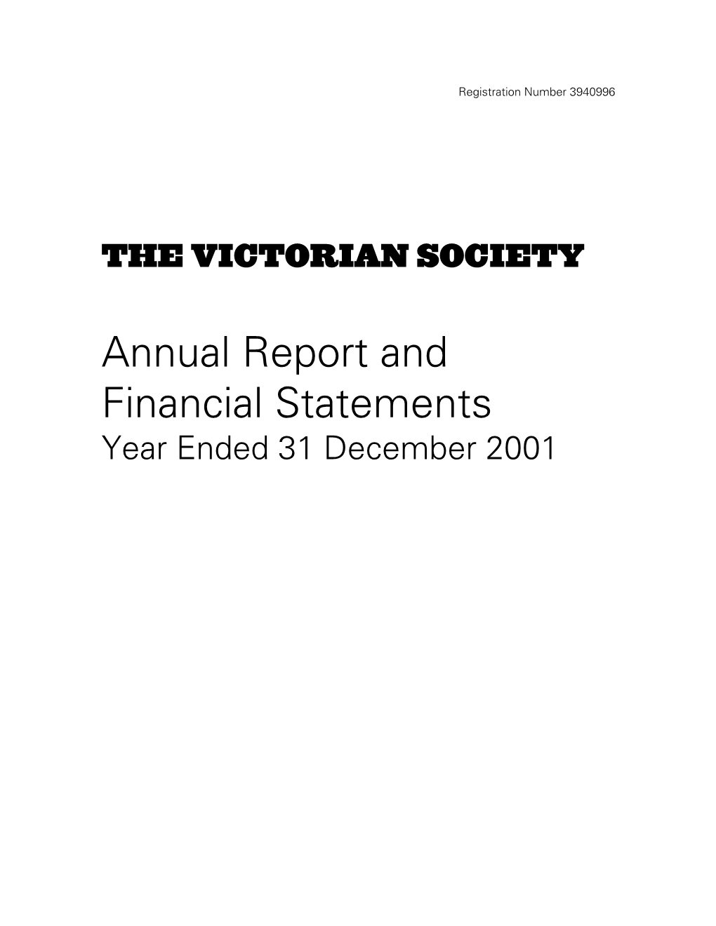 The Victorian Society