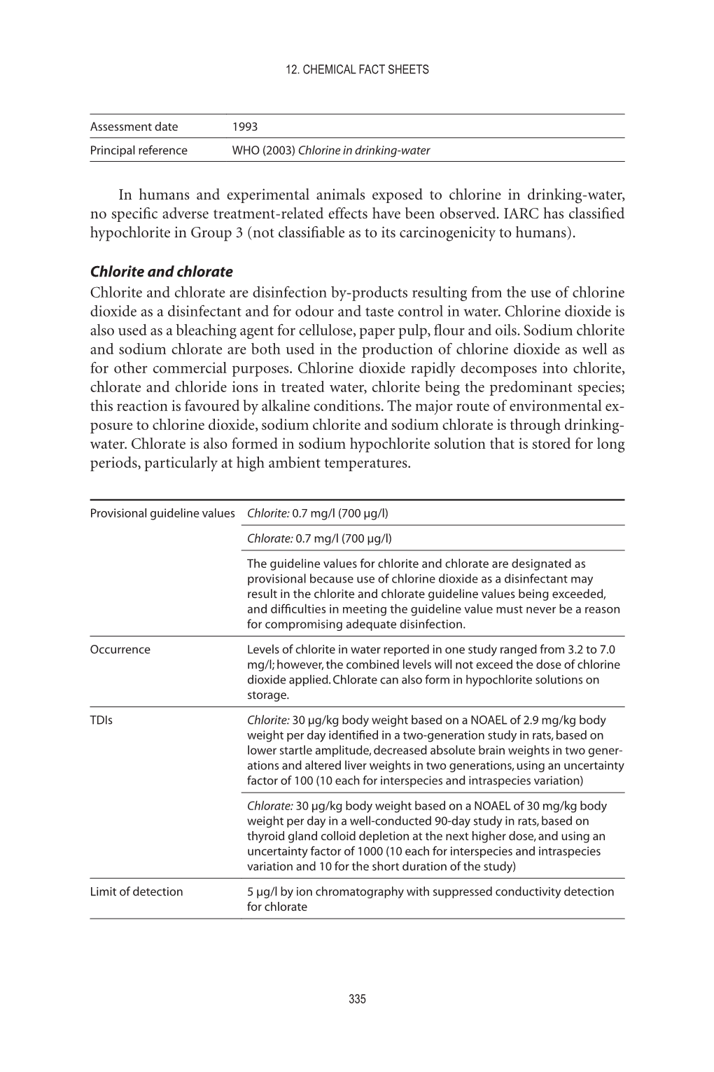 Guidelines for Drinking-Water Quality, Fourth Edition