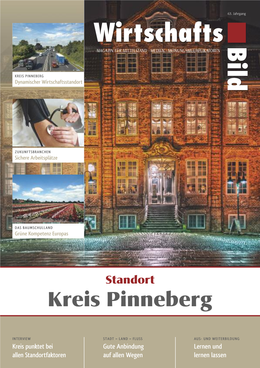 Broschüre Wirtschafts Bild Kreis Pinneberg