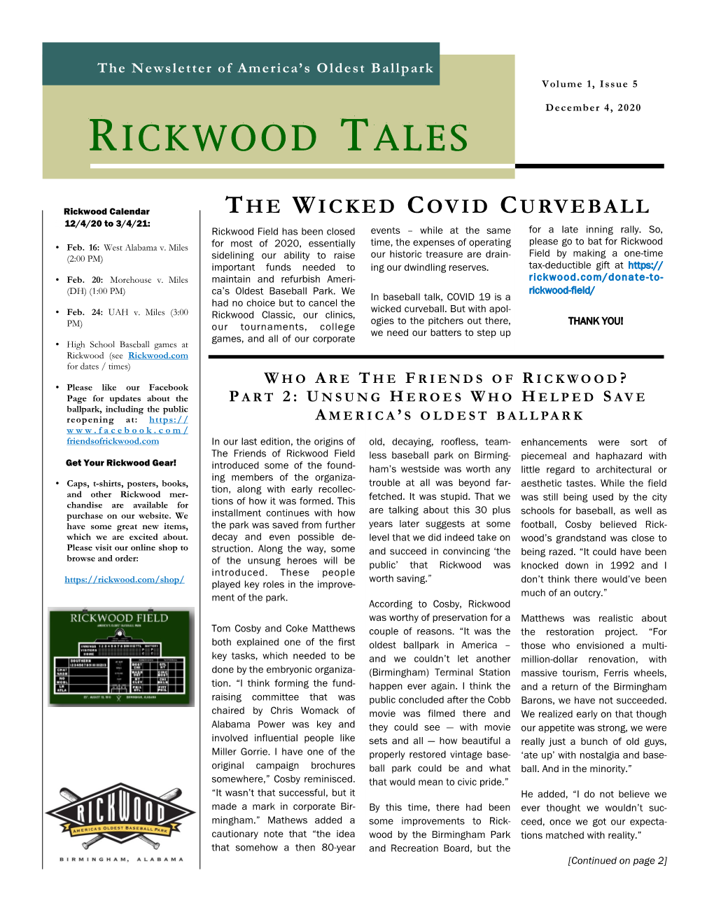Rickwood Tales Page 3