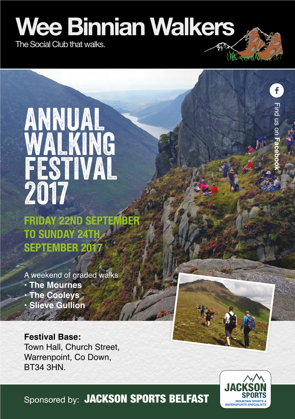 Wee Binnian Walkers Annual Festival Brochure