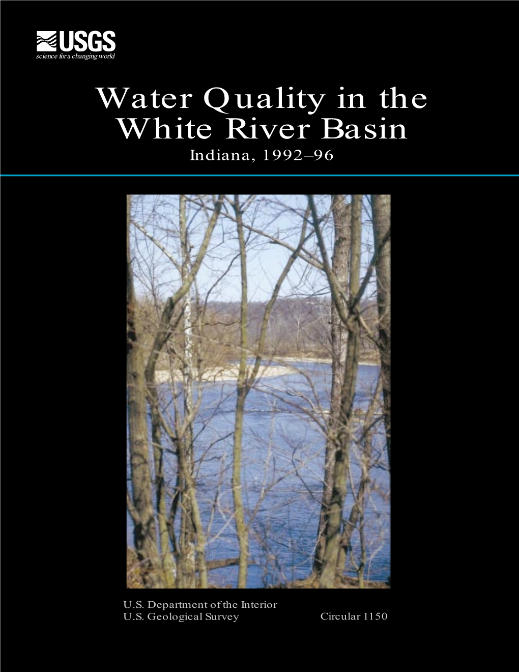 Water Quality in the White River Basin—Indiana, 1992-96