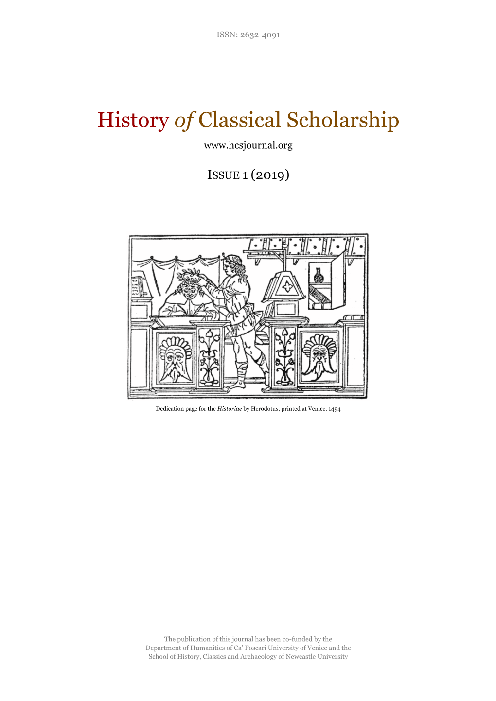 HCS — History of Classical Scholarship