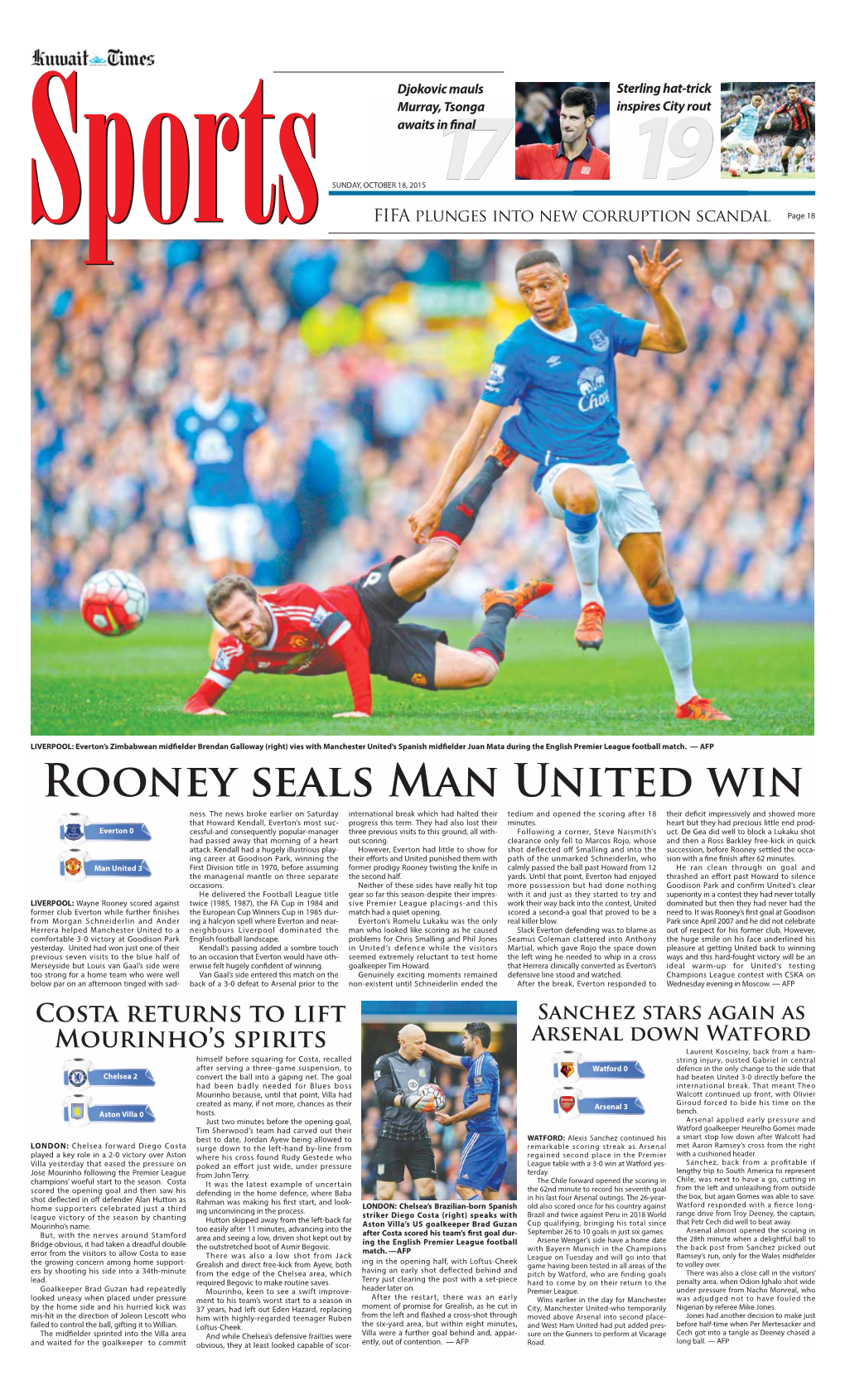 Rooney Seals Man United Win
