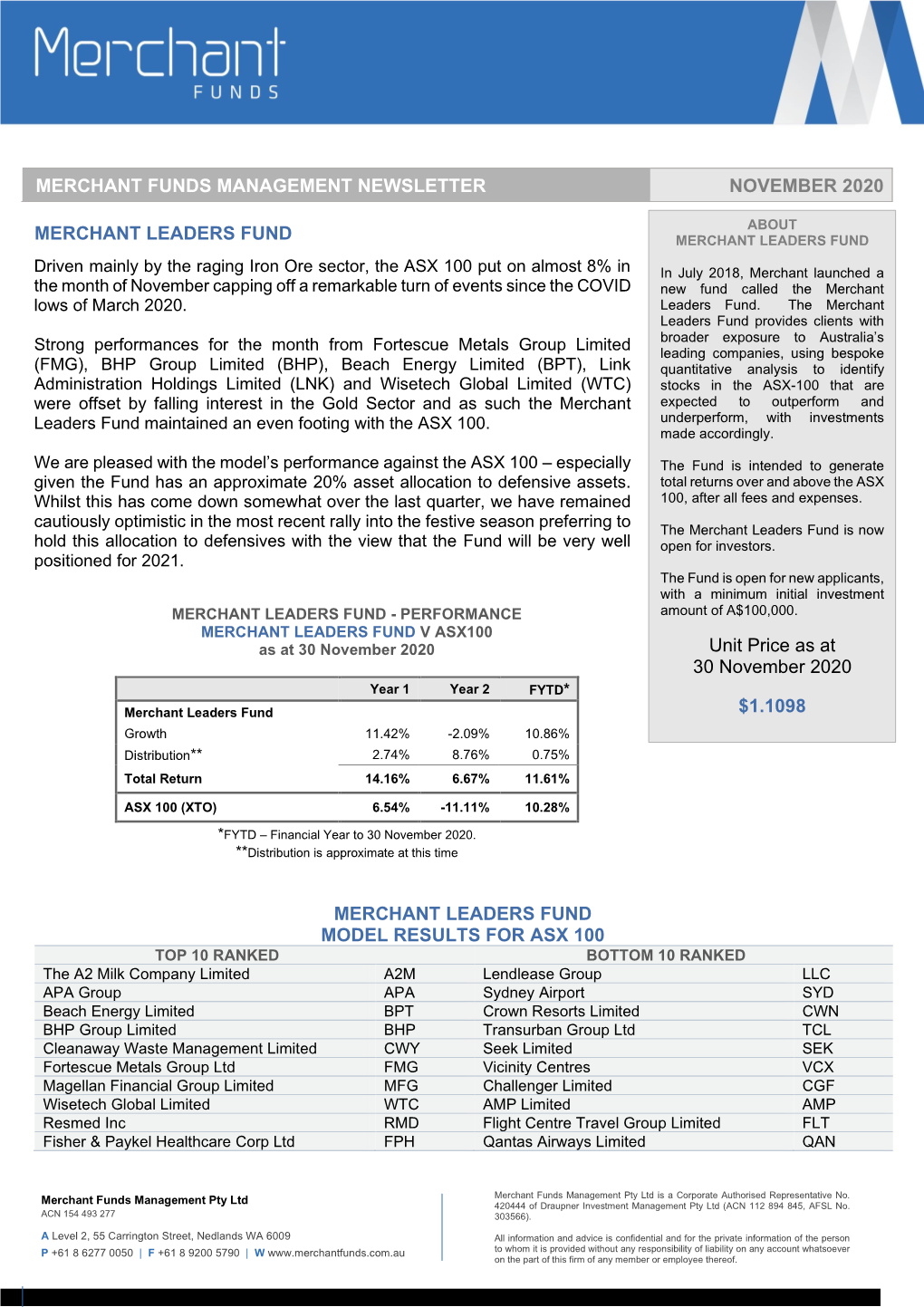 Merchant Funds Management Newsletter Novemberaugust 20182020