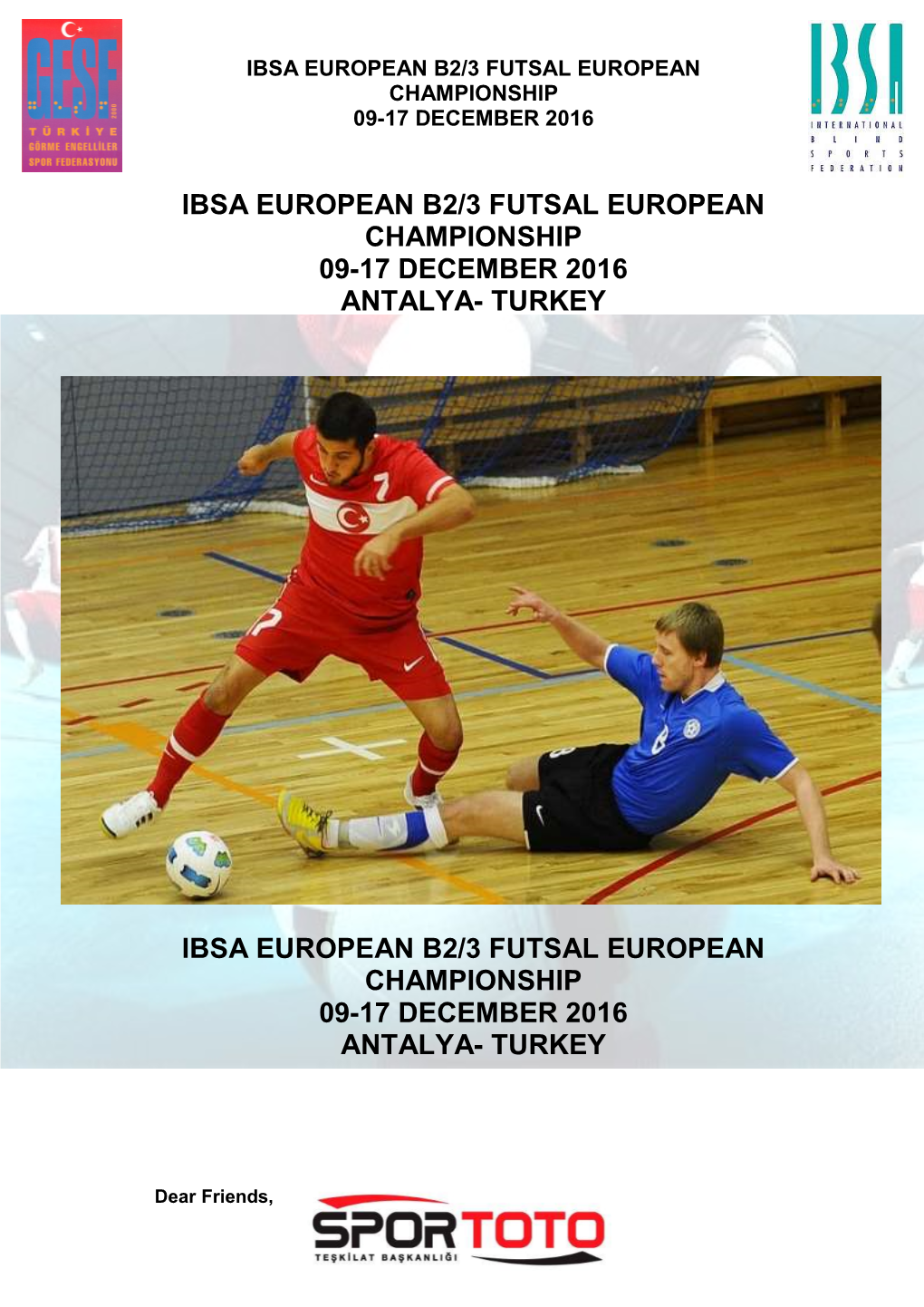 Turkey Ibsa European B2/3 Futsal