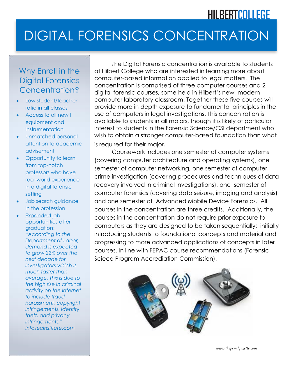 Digital Forensics Concentration