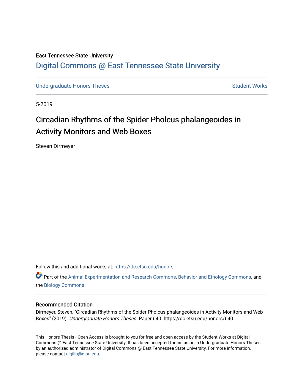 Circadian Rhythms of the Spider Pholcus Phalangeoides in Activity Monitors and Web Boxes