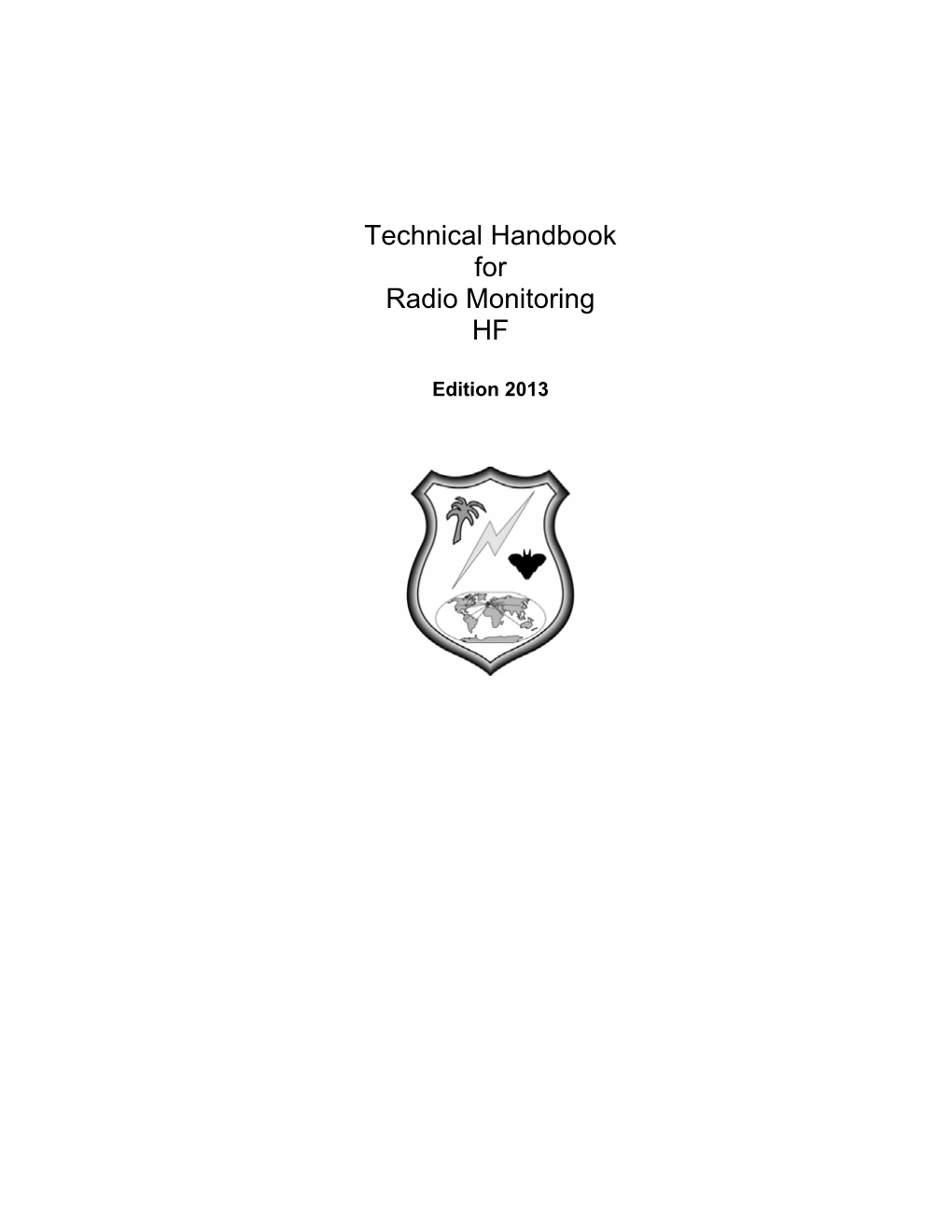 Technical Handbook for Radio Monitoring HF