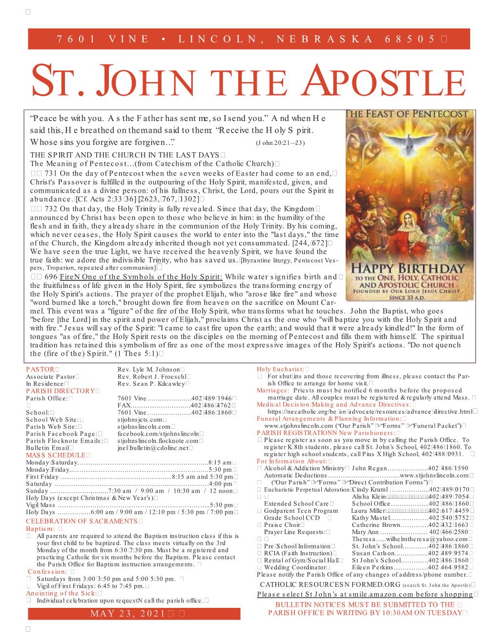 St. John the Apostle